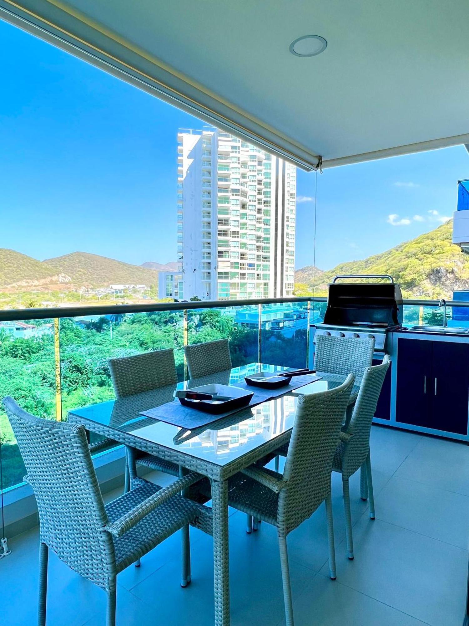 Samaria Club Playa Apartment ซันตามาร์ตา ภายนอก รูปภาพ