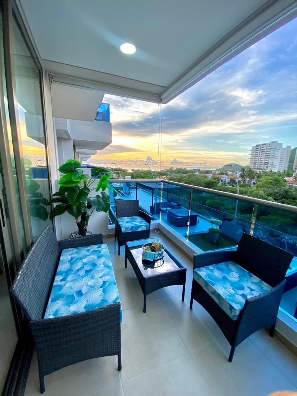 Samaria Club Playa Apartment ซันตามาร์ตา ภายนอก รูปภาพ